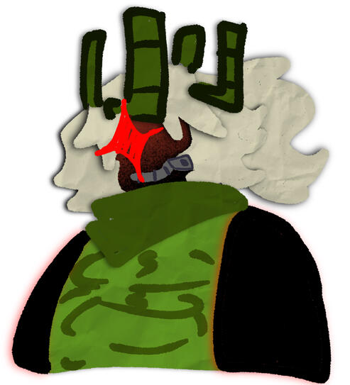Lineless flat color